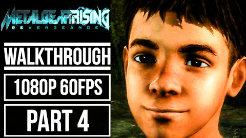 METAL GEAR RISING REVENGEANCE Gameplay Walkthrough PART 4 No Commentary [1080p 60fps]