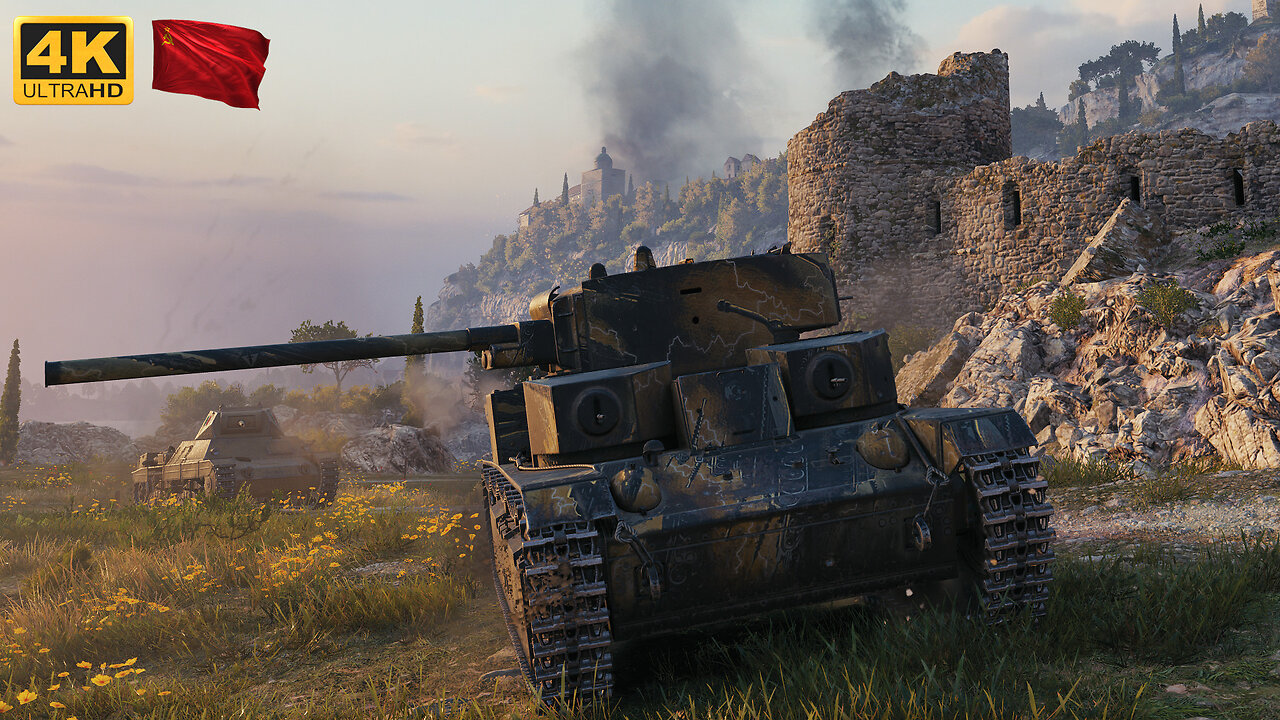 T-28E with F-30 - Mines - World of Tanks - WoT