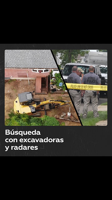 Policía busca pruebas en el patio del supuesto asesino en serie de Long Island