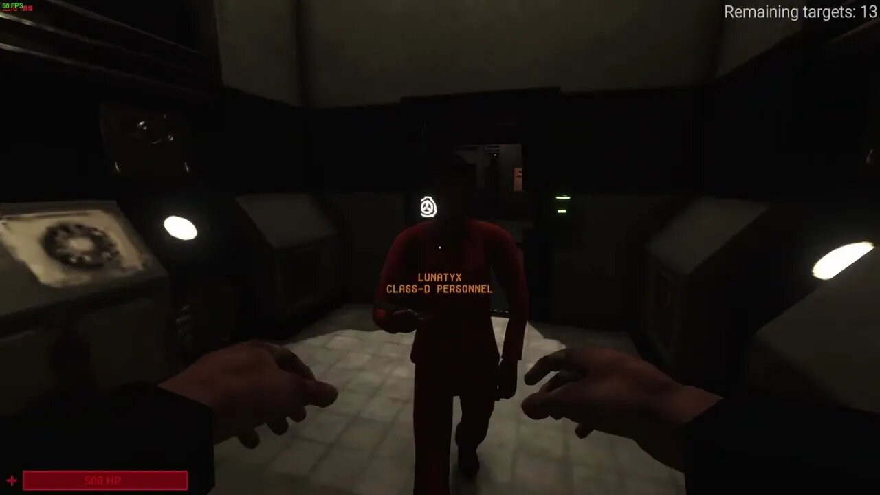 Helping A Scared D-Boy As A Zombie In SCP Secret Laboratory-Lexicon