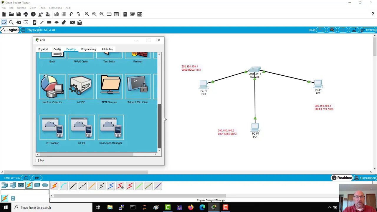 Packet Tracer 2 - Your first topology