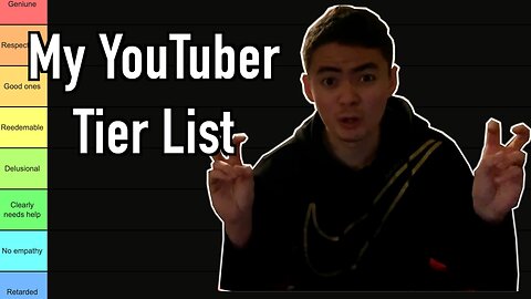 Ranking YouTuber's