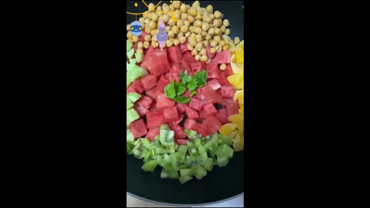 Tasty mix fruit Chaat