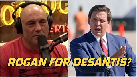 Joe Rogan Announces Support for Ron DeSantis in 2024