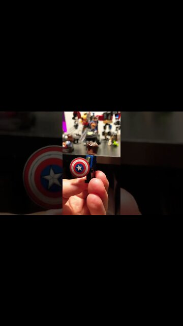 Lego Bucky Barnes Winter Soldier minifigure