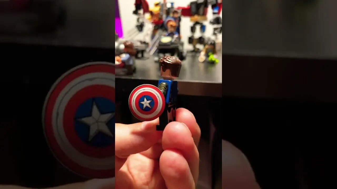 Lego Bucky Barnes Winter Soldier minifigure