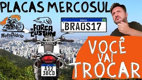 Sem Choro nem Vela: em 1º de fev. 2020 você vai trocar a placa do seu veículo! 5 critérios.