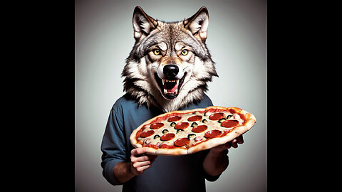 MuddyW0lf Doesnt like PIZZA! (FUNNY AF)