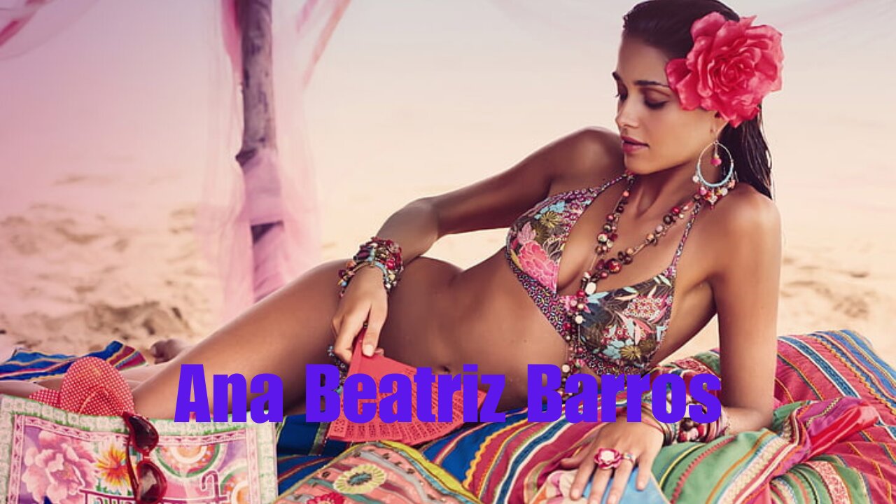 "Glamour and Grace: Unveiling the Timeless Beauty of Ana Beatriz Barros"