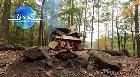 Calming Campfire 🔥 | Relaxing Fire Soundscape | Campfire Background Sound |
