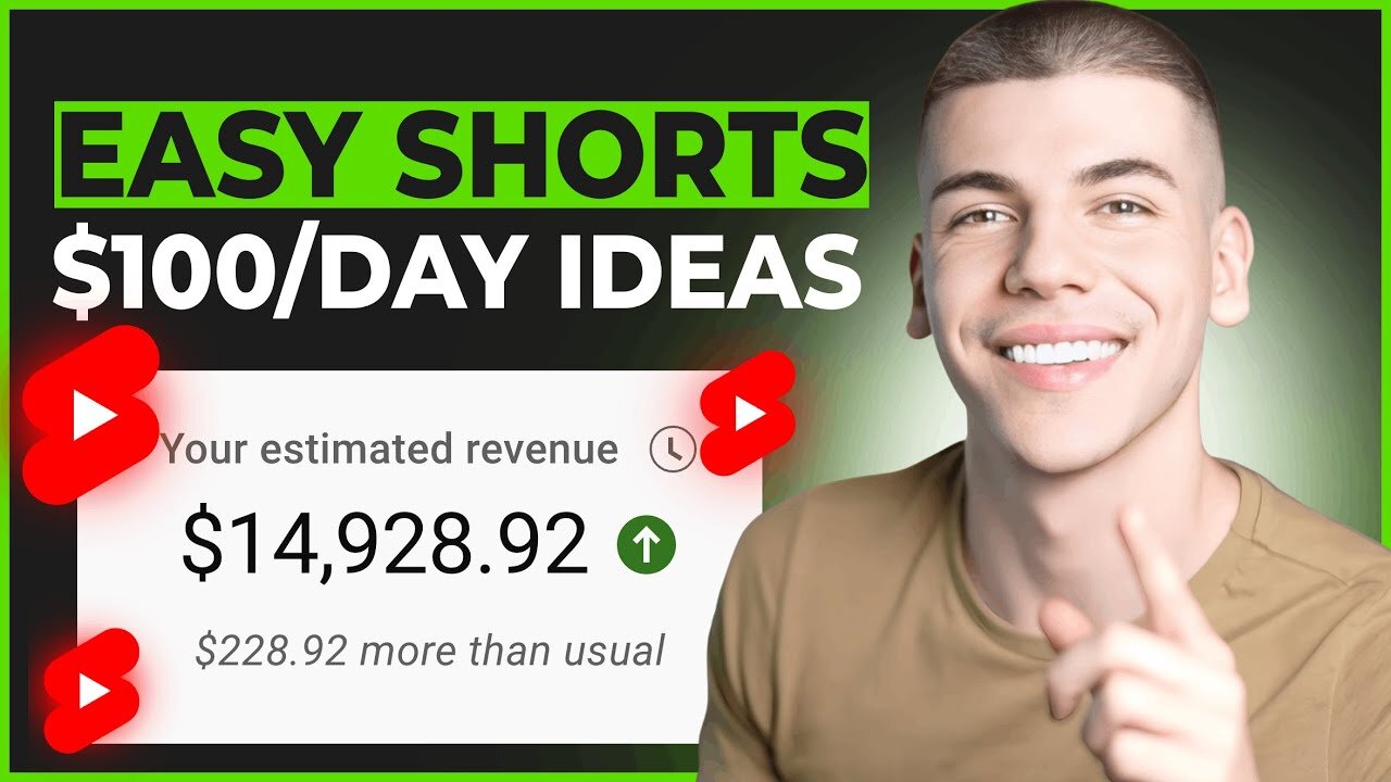 7 YouTube Shorts Ideas To Make $100/Day FAST