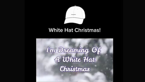 A WHITE HAT CHRISTMAS 🎄