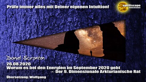 Worum es bei den Energien im September 2020 geht ∞ Der 9D. Arkturianische Rat