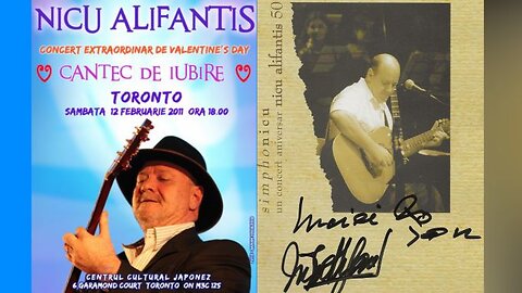 Nicu Alifantis - Din concertul Cântec de iubire - Toronto