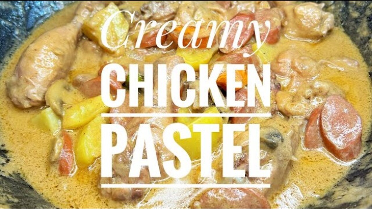 CREAMY CHICKEN PASTEL