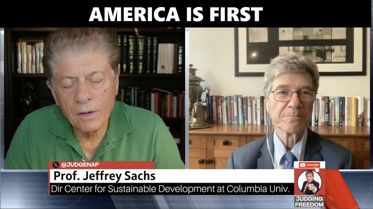 JUDGING FREEDOM W/ PROF JEFFREY SACHS. THE BEST ANALYSIS OF RUSSIA UKRAINE CONFLICT. SGVN