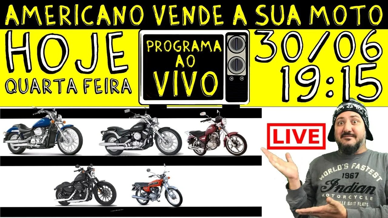 Americano vende sua moto online: Suzuki, Royal, Honda, Yamaha e Harley Davidson