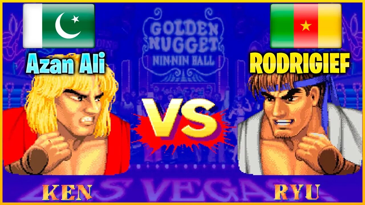 Street Fighter II': Champion Edition (Azan Ali Vs. RODRIGIEF) [Pakistan Vs. Cameroon]