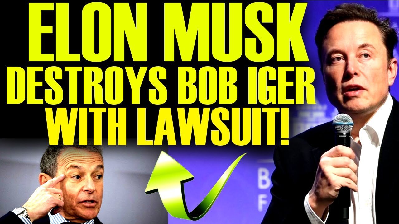 ELON MUSK JUST DESTROYED BOB IGER WITH LAWSUIT AS DISNEY GOES TO WAR TO SAVE EVERYTHING