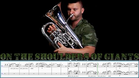 COOLEST, MOST HARDCORE EUPHONIUM PIECE IN 2022!!! "On the Shoulders of Giants" - Matonizz.