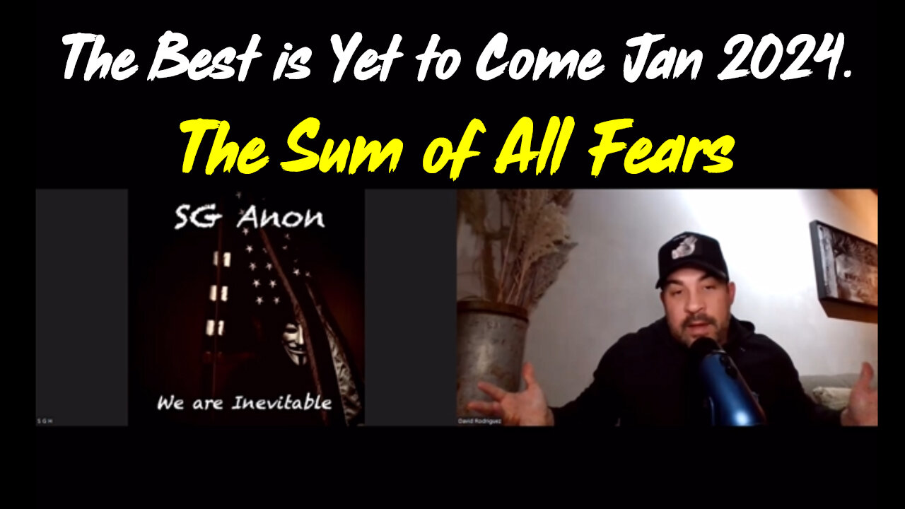 SG Anon HUGE "The Best is Yet to Come - The Sum of All Fears"