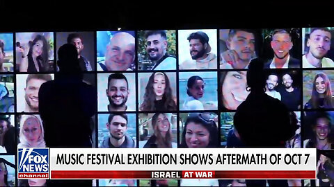 Exhibition Shows Aftermath Of October 7th Music Festival Massacre
