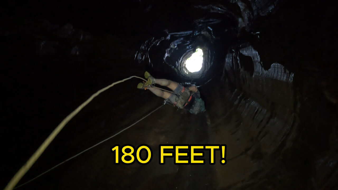 We Explored a 180 Feet Deep Pit Cave in Tennessee