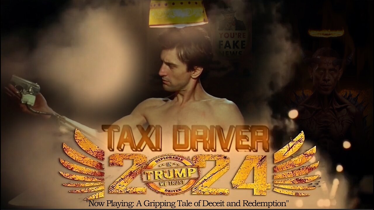 'Taxi Driver 2024: In Trump We Trust' ~ Starring Robert De Weirdo