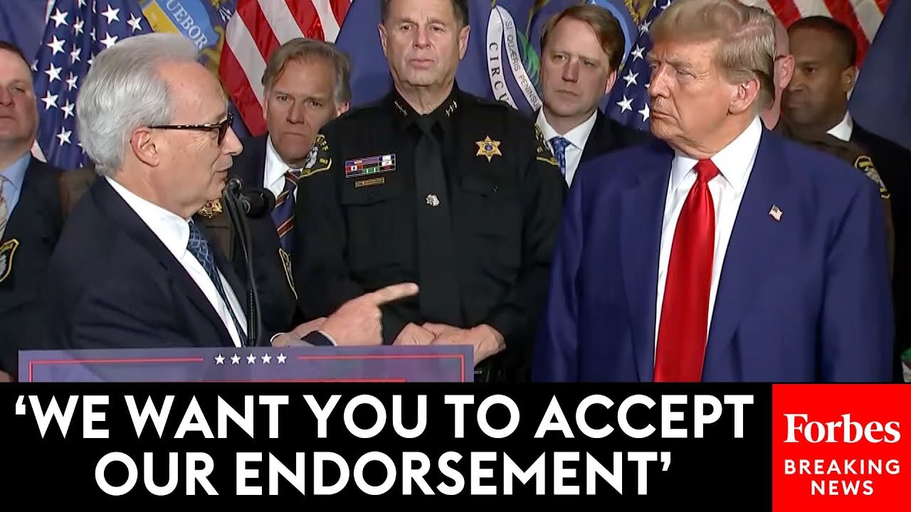 JUST IN: Trump Wins Endorsement Of Police Officers Association Of Michigan