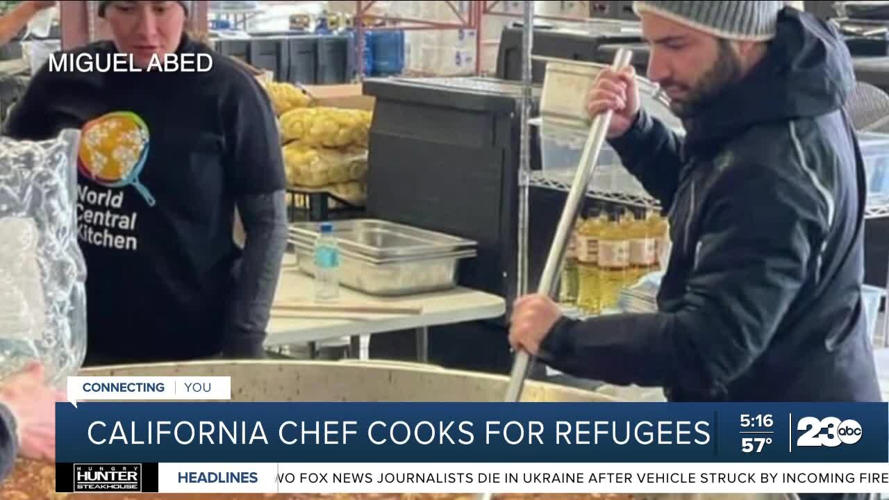 California chef travels to Poland border to cook for Ukrainian refugees