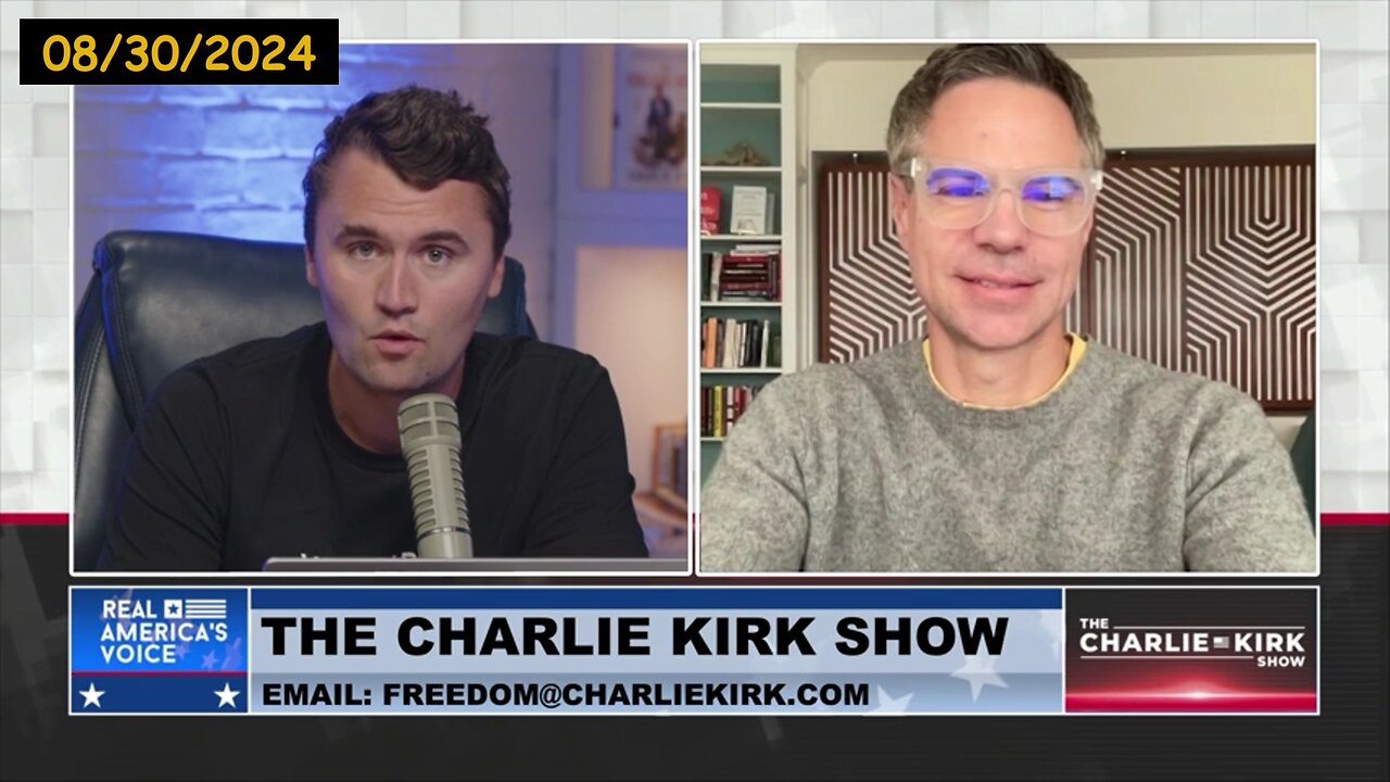 X122b: Charlie Kirk - Michael Shellenberger Exposes How the Federal Government Broke the Law During the 2020 Election