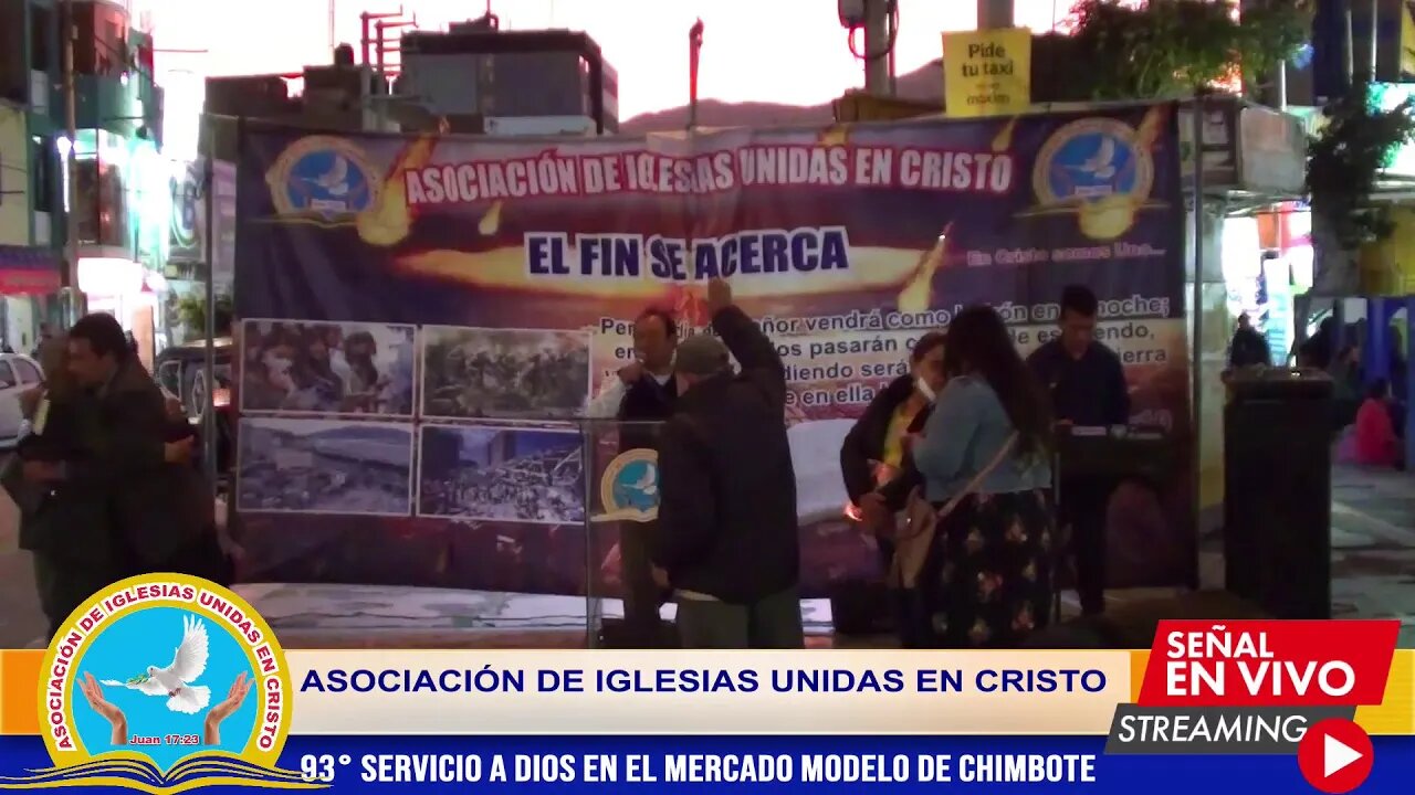 93° SERVICIO A DIOS EN EL MERCADO MODELO DE CHIMBOTE