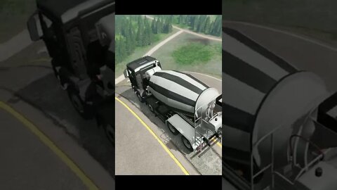 TRUCK VS ULTRA GIANT BULGE #001 – #BeamNG #Drive #Crashes #Shorts