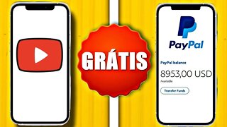 Ganhe $10 DE GRAÇA no PayPal Por Cada Vídeo que você Assistir AUTOMÁTICO (Ganhar Dinheiro Online)