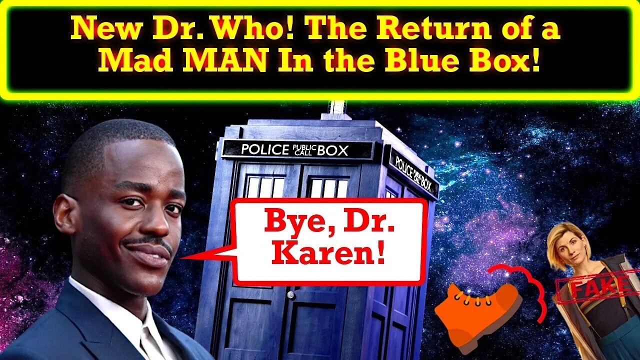 The New Dr. Who Is A MAN Again! Ncuti Gatwa Takes the Keys To the Tardis From Dr. Karen Jodie!