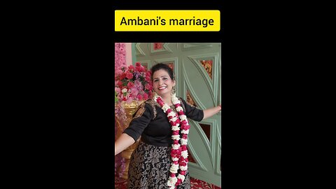 Ambani's marriage 😭😭