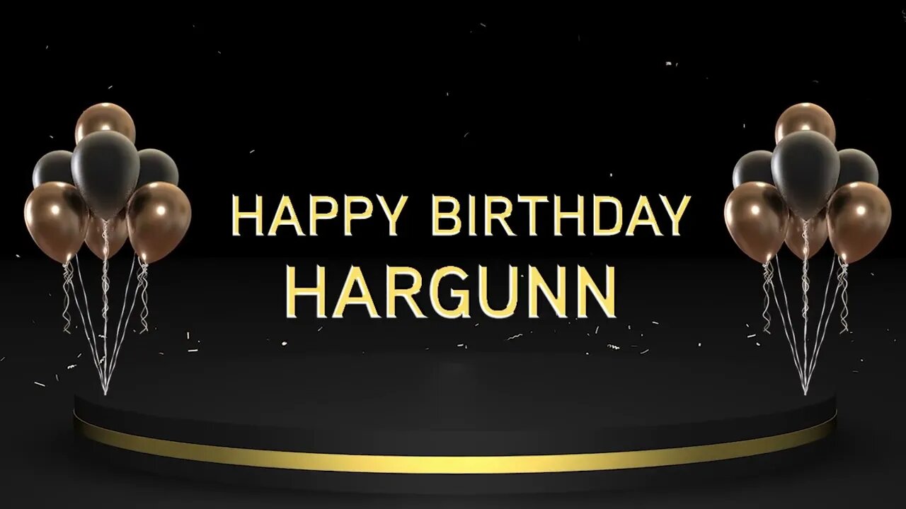 Wish you a very Happy Birthday Hargunn