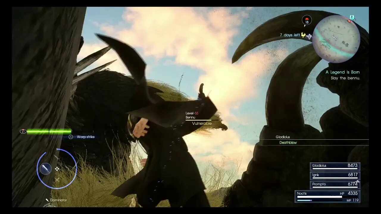 Final Fantasy 15 Quest - A Legend is Born