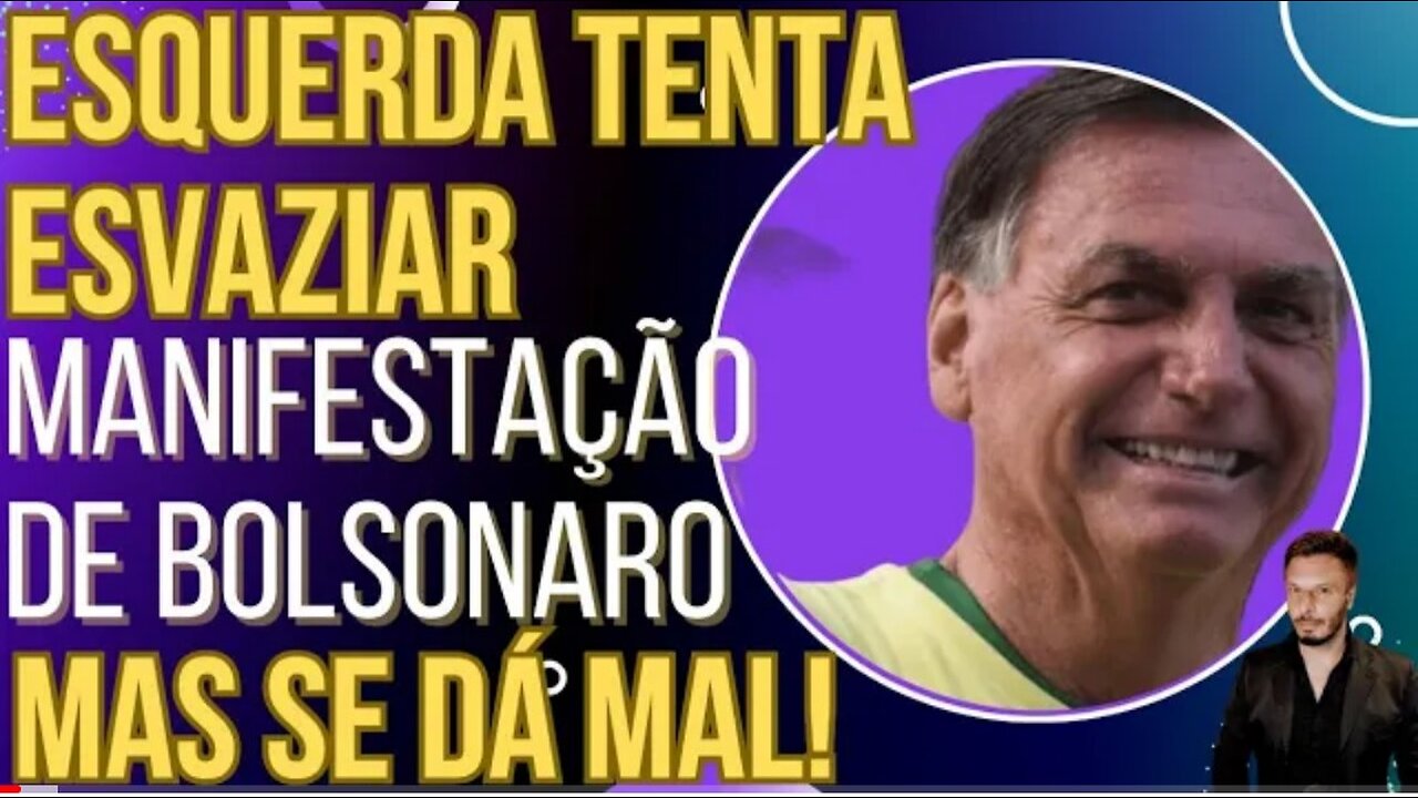 In Brazil, the desperate left tries to empty Bolsonaro's demonstration in Paulista, but fails!