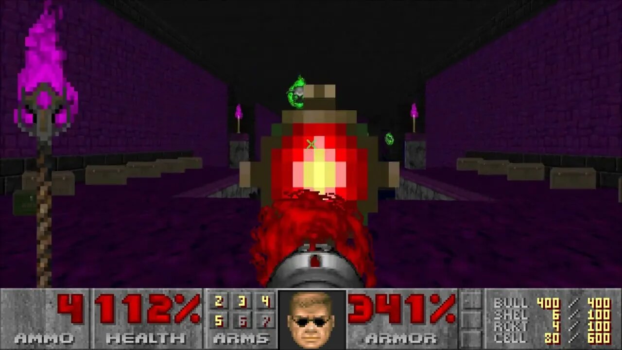 Doom 2 Jaspur's Realm UV with 99.6% in 58:13 (Commentary)