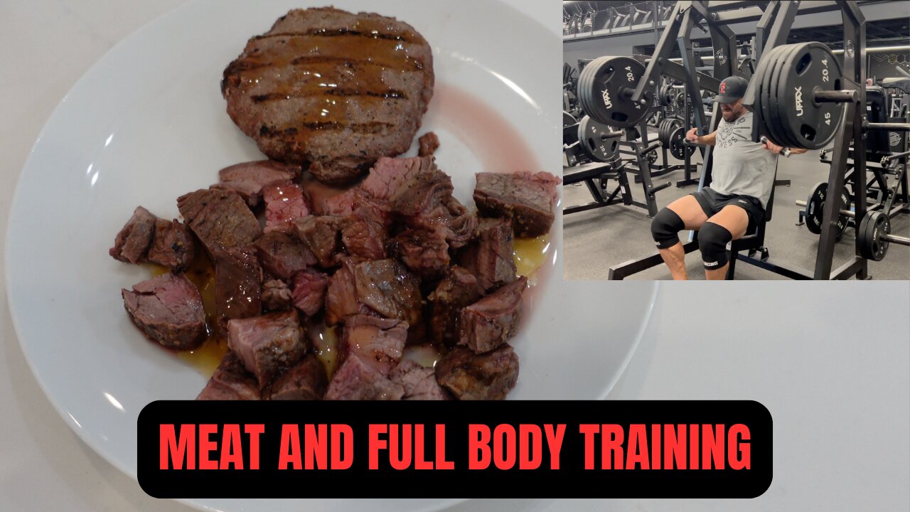 Animal Based Diet Vlog Day 9 - Full Body Training with Preston - FULL WORKOUT