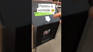 Susto no supermercado 😅