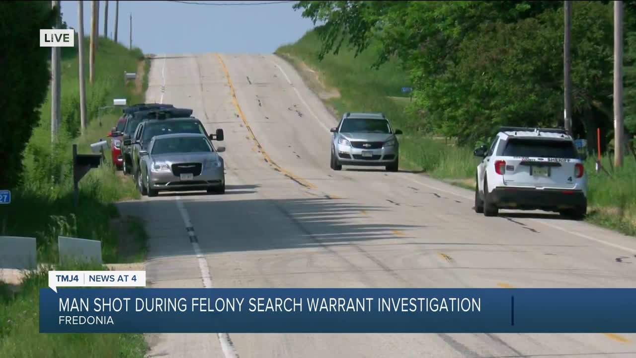 Deputies shoot suspect in Fredonia while executing search warrant