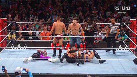 Awesome Truth and John Cena vs The Judgment Day: Monday Night Raw.