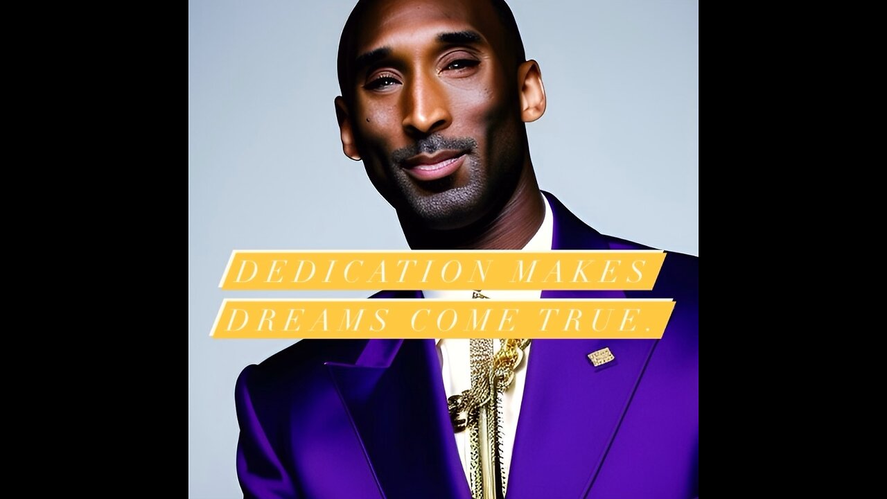 KOBE TALKS ABOUT DREAMS