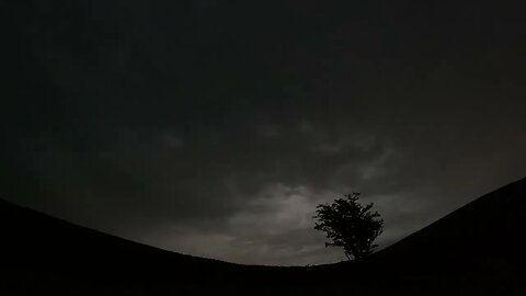 Early morning overlooking Hameldown Tor nightlapse 5th October