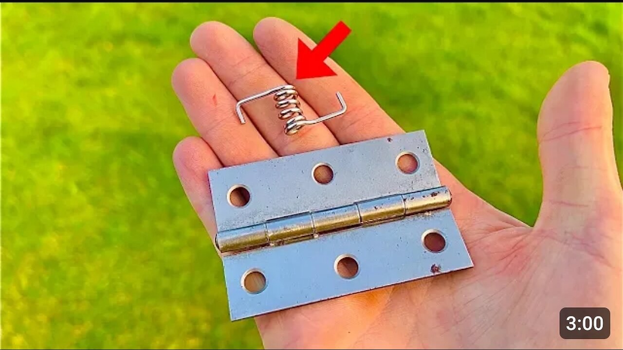 This tip change my life, door hinge.