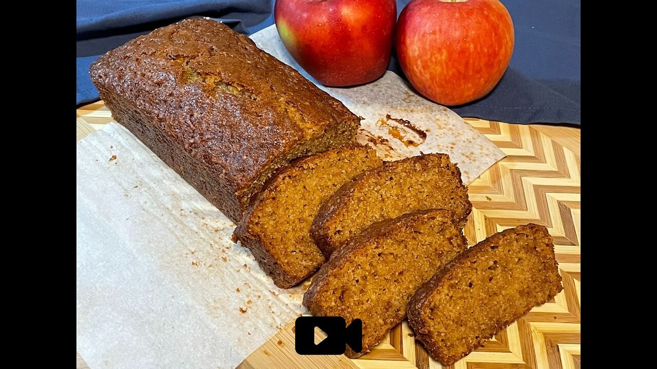 Moist Apple Bread Recipe / Κέικ Μήλου