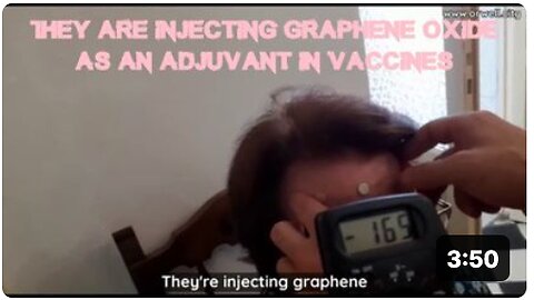 They are injecting graphene oxide as an adjuvant in vaccines | La Quinta Columna