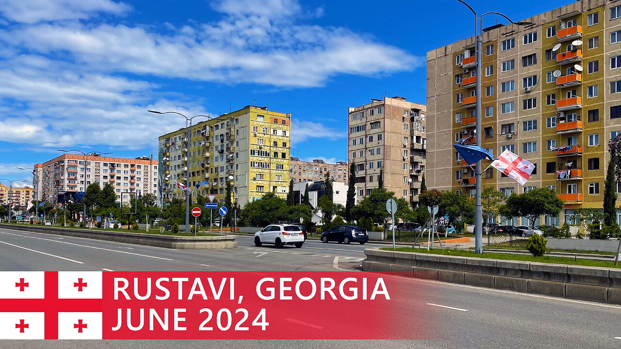 Rustavi Walks: Zhiuli Shartava and Megobroba Avenues